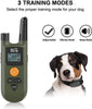 Collar de entrenamiento para perros con mando a distancia, 3 modos de entrenamiento, incluyendo pitido y vibración, collar impermeable recargable para perros, rango de 1000 pies, seguro y eficaz para perros grandes y medianos. - BESTMASCOTA.COM