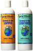 Earthbath - Paquete de aseo de vainilla y almendras para perros y gatos, (1) cada uno: champú y acondicionador de avena y aloe, 16 onzas - BESTMASCOTA.COM