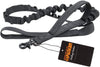 Correa táctica de nailon ajustable para perros de liberación rápida con 2 asas de control - BESTMASCOTA.COM
