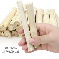 Heatoe 1 Ib Pet Molar Sweet Bamboo Snacks, Juguetes de Masticar Mascotas Molar Palos Molar para Conejos y Chinchillas y Cobayas y Chinchillas y Hámsters y Ardillas y otros animales pequeños. - BESTMASCOTA.COM