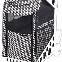 zuca zuzuca Rolling Pet Carrier – Houndstooth inserto negro bolsa marco de, elija su color - BESTMASCOTA.COM