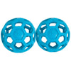 JW Hol-ee Roller Original - Bola dispensadora de dulces para perro, goma natural dura, varios colores - BESTMASCOTA.COM