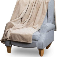 Manta de felpa reversible para mascotas, 100 % impermeable, para cama, sofá, perro o gato, de Marksign - BESTMASCOTA.COM