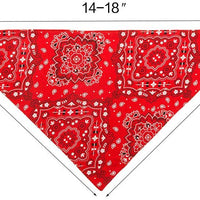 Pawchie Bandanas para perro, pequeñas, 4 unidades, 8 estilos, pañuelos triangulares para mascotas, ajustables con dos broches, juego de pañuelos para perros, cachorros y gatos - BESTMASCOTA.COM