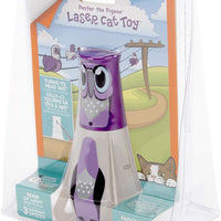 Hexbug - Prueba de baliza de juguete para gatos, con láser y cabeza giratoria motorizada, color morado - BESTMASCOTA.COM