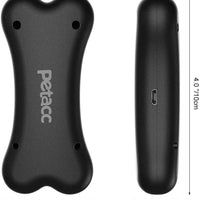 Petacc - Dispositivo antiladrido, ultrasónico para perro para controlar ladridos y caminar al aire libre, rango de control de 16 pies con luz LED - BESTMASCOTA.COM