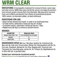 HomeoPet WRM Clear - BESTMASCOTA.COM