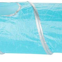 Pack de 1 Pet Agility Juego Túnel Tubo accesorio regalo – Pet Juguete de formación para pequeñas mascotas, perros, gatos, conejos, Teal – 47 x 9.75 inches - BESTMASCOTA.COM