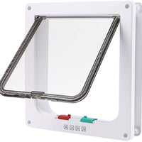 ShineBlue 4-Way Lockable Cat Flap Door - BESTMASCOTA.COM