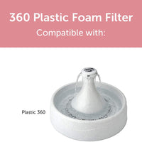 PetSafe Drinkwell 360 Sustitución Filtro de espuma para fuentes de agua, 2 unidades, de gatos y perros - BESTMASCOTA.COM