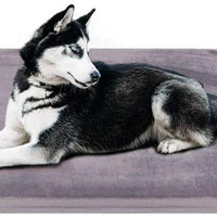 JoicyCo - Colchón ortopédico para cama de perro, lavable, antideslizante, con funda extraíble - BESTMASCOTA.COM
