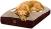 Floppy Dawg cama grande para perro con funda extraíble y forro impermeable. Fabricado para perros grandes de hasta 90 libras. Tamaño grande de 40 x 28 pulgadas y relleno de hasta 8 pulgadas de alto con piezas de espuma viscoelástica mezcladas. - BESTMASCOTA.COM