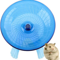 POPETPOP 1 plato volador giratorio de rueda, disco antideslizante para Hamsters Hedgehogs pequeñas mascotas rueda de ejercicio (rosa) - BESTMASCOTA.COM