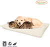 partysaving 2-en-1 Mascota Cama Snooze túnel y alfombrilla para mascotas gatos perros y gatos para viajar o Home, Blanco - BESTMASCOTA.COM