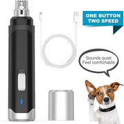 oneisall - Molinillo de uñas para perros, 2 velocidades, silencioso, recargable por USB, profesional, para mascotas, cuidado de uñas y cuidado de garras para perros y gatos pequeños, medianos y grandes - BESTMASCOTA.COM