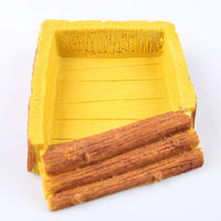 Aqua KT Rampa de reptiles para comida de roca con base resistente para alimentación de anfibios - BESTMASCOTA.COM