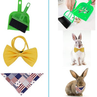 Humorous.P - Inodoro para mascotas, tamaño pequeño, forma de esquina, para animales pequeños, conejos, cobayas, galesaurios y hurones, material de plástico rectangular - BESTMASCOTA.COM