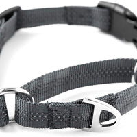 Collar de entrenamiento de nailon Mighty Paw Martingale. Nuestro collar de zapatillas de entrenamiento aprobado limitado. Collar de cincha modificado para una fuerza controlada para un entrenamiento óptimo. Costuras reflectantes para mantener a tu perro s - BESTMASCOTA.COM