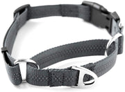 Collar de entrenamiento de nailon Mighty Paw Martingale. Nuestro collar de zapatillas de entrenamiento aprobado limitado. Collar de cincha modificado para una fuerza controlada para un entrenamiento óptimo. Costuras reflectantes para mantener a tu perro s - BESTMASCOTA.COM