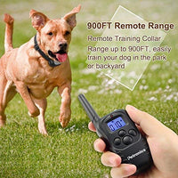 petronics 330 yards recargables Shock Collar con mando a distancia, Electronic Entrenamiento del perro collar de entrenamiento para perro grande con Static Shock, vibración, pitido y luz - BESTMASCOTA.COM