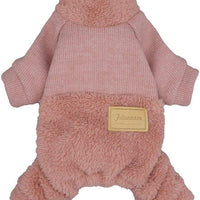 Fitwarm - Ropa de invierno para perro, cuello de tortuga, color rosa - BESTMASCOTA.COM