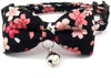 PetFavorites - Collar con pajarita para gato con campana - Accesorio para ropa de cachorro y gatito con flores, ajustable y hecho a mano. - BESTMASCOTA.COM