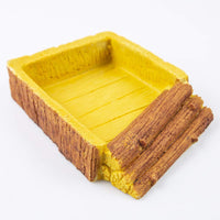 Aqua KT Rampa de reptiles para comida de roca con base resistente para alimentación de anfibios - BESTMASCOTA.COM