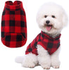 KOOLTAIL - Chaleco de forro polar para perro con bolsillo para mascotas, color rojo - BESTMASCOTA.COM