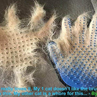 Pet Hair Remover Glove - Gentle Pet Grooming Glove Brush - Efficient Deshedding Glove - Massage Mitt with Enhanced Five Finger Design - Perfect for Dogs & Cats with Long & Short Fur - 1 Pack - BESTMASCOTA.COM