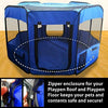 ToysOpoly, jaula de 45 pulgadas interior/exterior, corralito para animal doméstico La mejor perrera de ejercicio para tu perro, gato, conejo, perrito, hámster o conejillo de Indias Pluma portable para un fácil trazado - BESTMASCOTA.COM