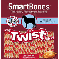 SmartBones SBTT-02942 Twists- Pollo (50 unidades), talla única - BESTMASCOTA.COM