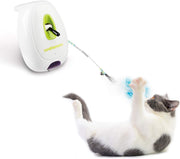 All for Paws Juguete interactivo con varita de plumas de gato, juguete con sensor de movimiento para gatos, modelos siempre activados y activados por movimiento - BESTMASCOTA.COM