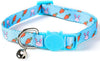 JPB Kit de collar para gato de Pascua – Collares de gato con campana en diseño de huevo y conejo - BESTMASCOTA.COM