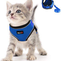 Kamots Beauty - Arnés y correa ajustables para perro y gato, malla suave con correa reflectante para pasear a mascotas pequeñas - BESTMASCOTA.COM