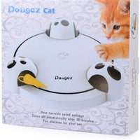 Juguete interactivo automático para gato o gatito, juguete electrónico ajustable con pilas - BESTMASCOTA.COM