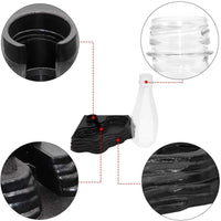 SLSON - Dispensador automático de agua para reptiles, 13.5 onzas, accesorio de alimentación para tortuga, dragones barbudos, lagartos para tanque de terrario - BESTMASCOTA.COM