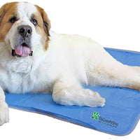 The Green Pet Shop almohadilla de enfriamiento para mascotas, esta colchoneta ayuda a prevenir sobrecalentamiento y deshidratación, enfría y calma a su perro, activado por presión,fórmula gel no tóxica. - BESTMASCOTA.COM