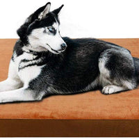 JoicyCo - Colchón ortopédico para cama de perro, lavable, antideslizante, con funda extraíble - BESTMASCOTA.COM