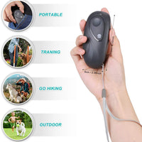 Variable Frequency Anti Bark Device for Dog,Ultrasonic Dog Bark Deterrent,2 in 1 Dog Bark Control Device，16.4 Ft Range LED Indicator,100% Safe Handhold Dog Training Tool Barking Behavior Trainer - BESTMASCOTA.COM