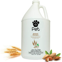 John Paul Pet Champú de avena para perros y gatos, fórmula de piel sensible calma e hidrata la piel seca y el pelo - BESTMASCOTA.COM
