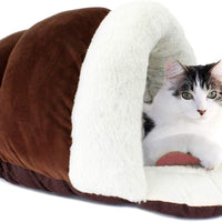 ASPCA Cozy Slipper Cave Cama para mascotas - BESTMASCOTA.COM