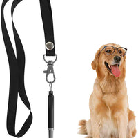 Silbato de perro Hivernou para detener el ladrido, ajustable ultrasónico, silbato de entrenamiento de perro silencioso, control de corteza para perros, 1 paquete de silbato para perro con 1 correa de cordón - BESTMASCOTA.COM