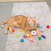 Juego de juguetes para gatos de Pet Craft Supply – Accesorios para gatos multicolor - BESTMASCOTA.COM