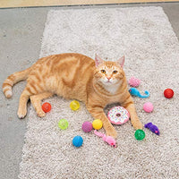 Juego de juguetes para gatos de Pet Craft Supply – Accesorios para gatos multicolor - BESTMASCOTA.COM