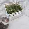 PINVNBY Hay Feeder Less Wasted Hay Rack Manger - Ideal for Rabbit,Chinchilla,Guinea Pig,Plastic Food Bowl Use for Grass & Food - BESTMASCOTA.COM