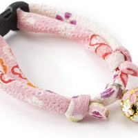 Necoichi Chirimen Sakura Collar de gato - BESTMASCOTA.COM