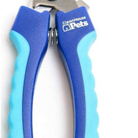 Cortaúñas para perros y gatos de CleanHouse, con protección de seguridad para mascotas y cerradura, acero inoxidable, muy fácil de usar, el mejor cortauñas para mascotas para animales. Tamaño pequeño y grande. - BESTMASCOTA.COM