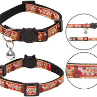 TCBOYING - Juego de 3 collares para gatos de Acción de Gracias con cascabel ajustable, regalo de Acción de Gracias - BESTMASCOTA.COM