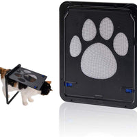 Hyindoor - Protector de puerta para puerta corredera para mascotas - BESTMASCOTA.COM