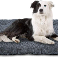 Invenho - Cama para perro, cómoda, suave, antideslizante, lavable, para perros y gatos grandes, medianos y pequeños, color azul - BESTMASCOTA.COM